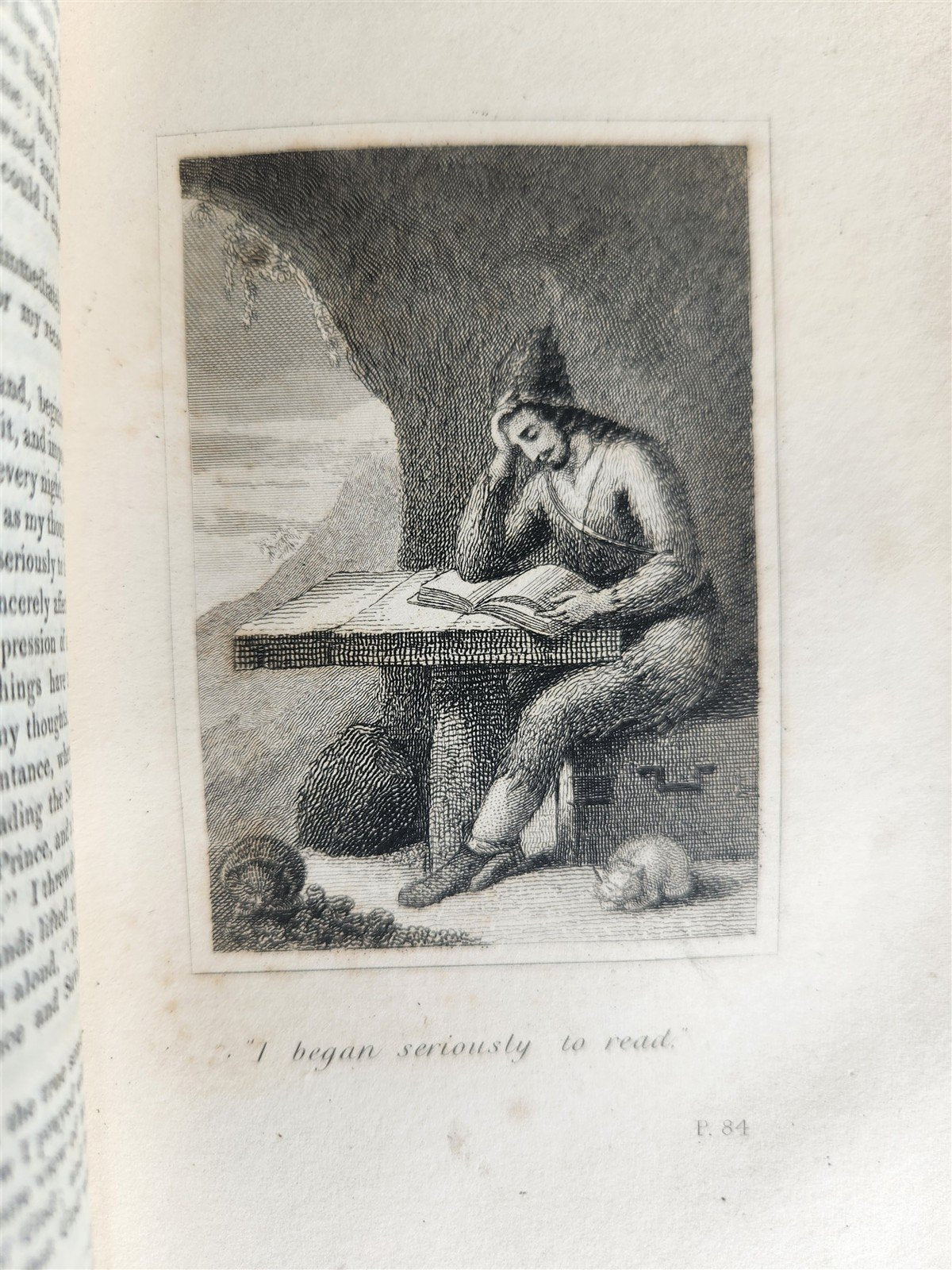 1831 THE LIFE AND ADVENTURES of ROBINSON CRUSOE antique ILLUSTRATED English