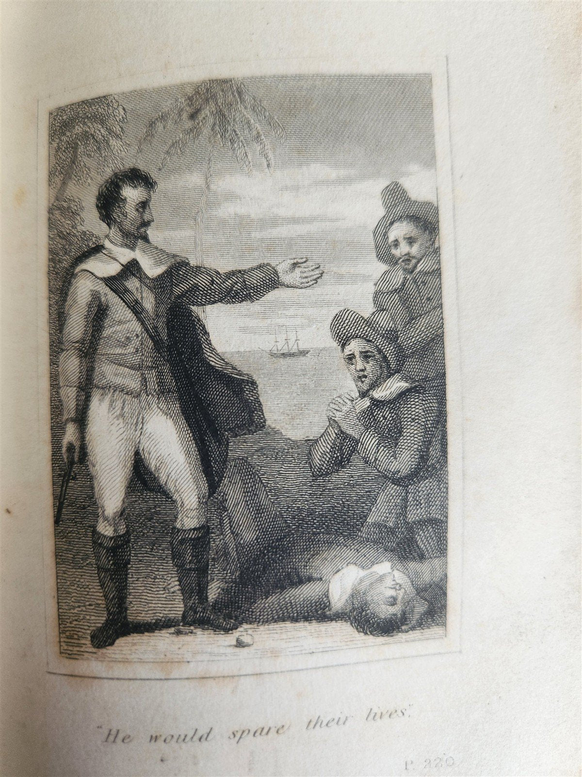 1831 THE LIFE AND ADVENTURES of ROBINSON CRUSOE antique ILLUSTRATED English