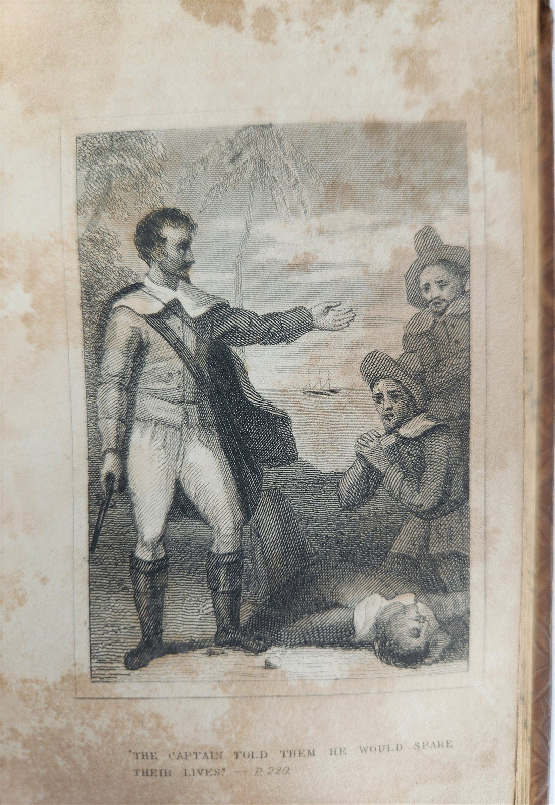 1832 SURPRISING ADVENTURES of ROBINSON CRUSOE antique ILLUSTRATED English