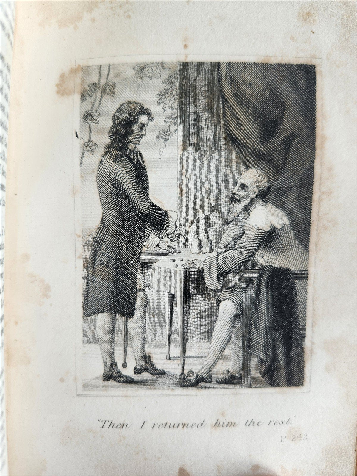 1832 SURPRISING ADVENTURES of ROBINSON CRUSOE antique ILLUSTRATED English