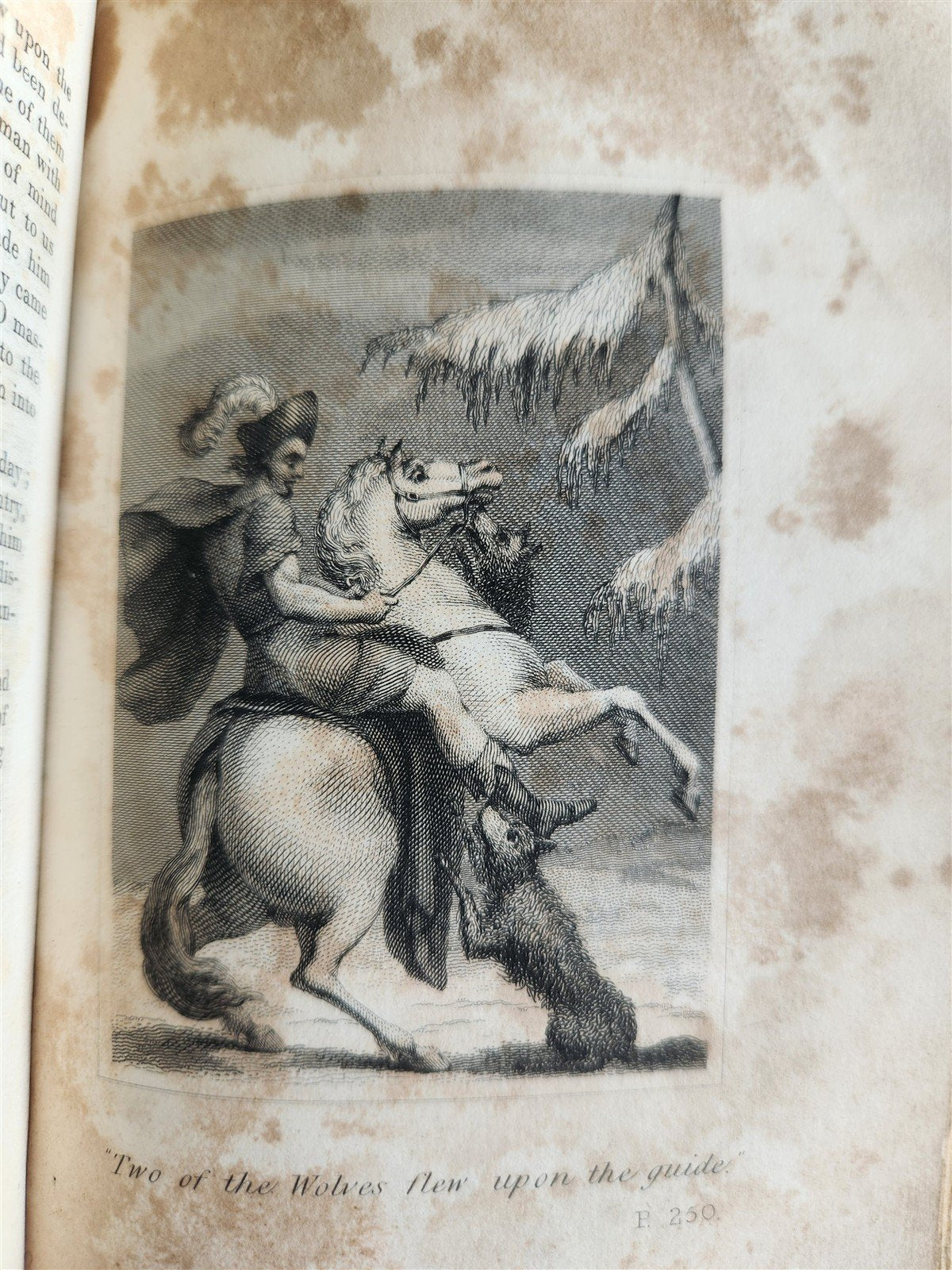 1832 SURPRISING ADVENTURES of ROBINSON CRUSOE antique ILLUSTRATED English