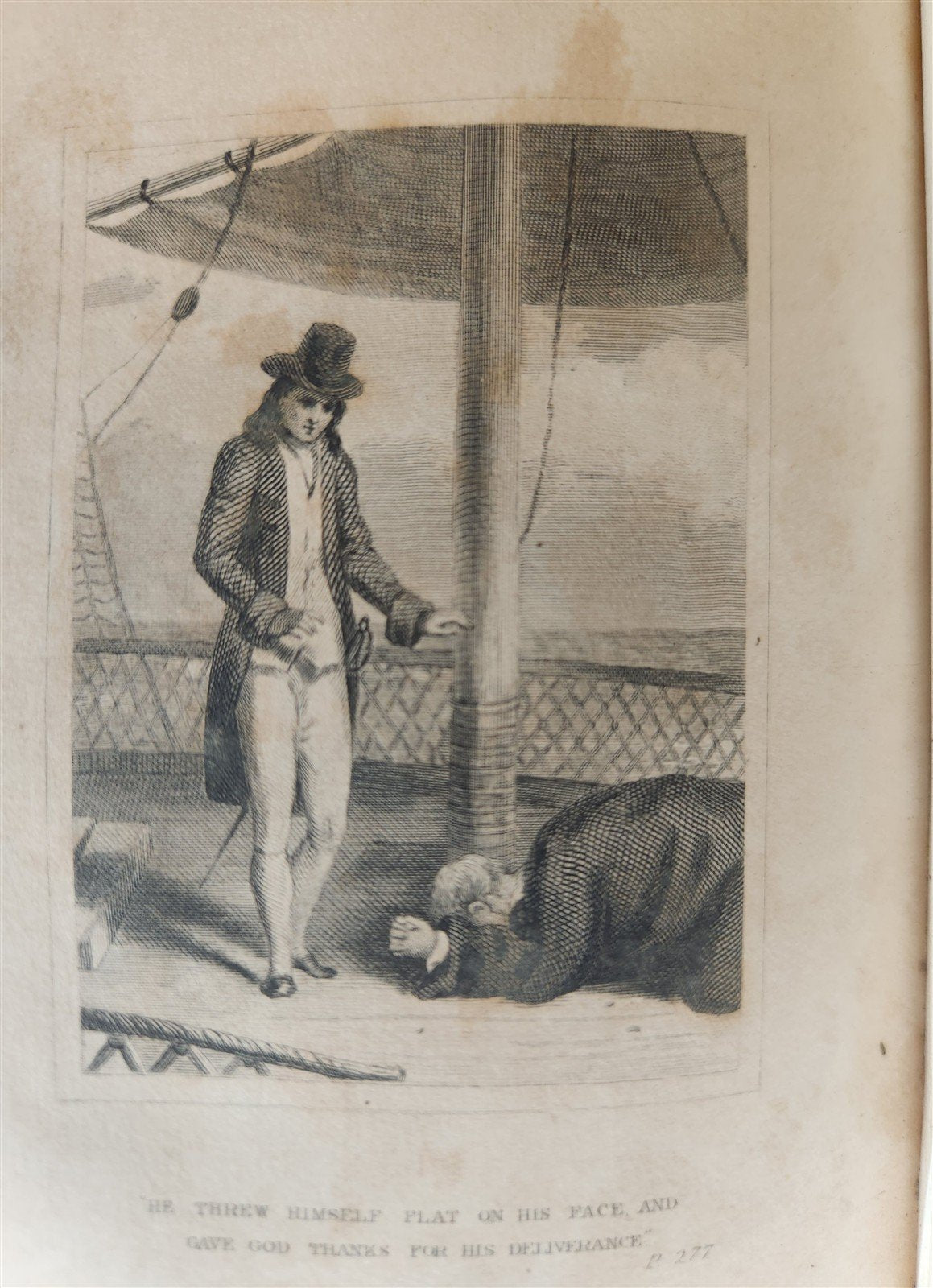 1832 SURPRISING ADVENTURES of ROBINSON CRUSOE antique ILLUSTRATED English