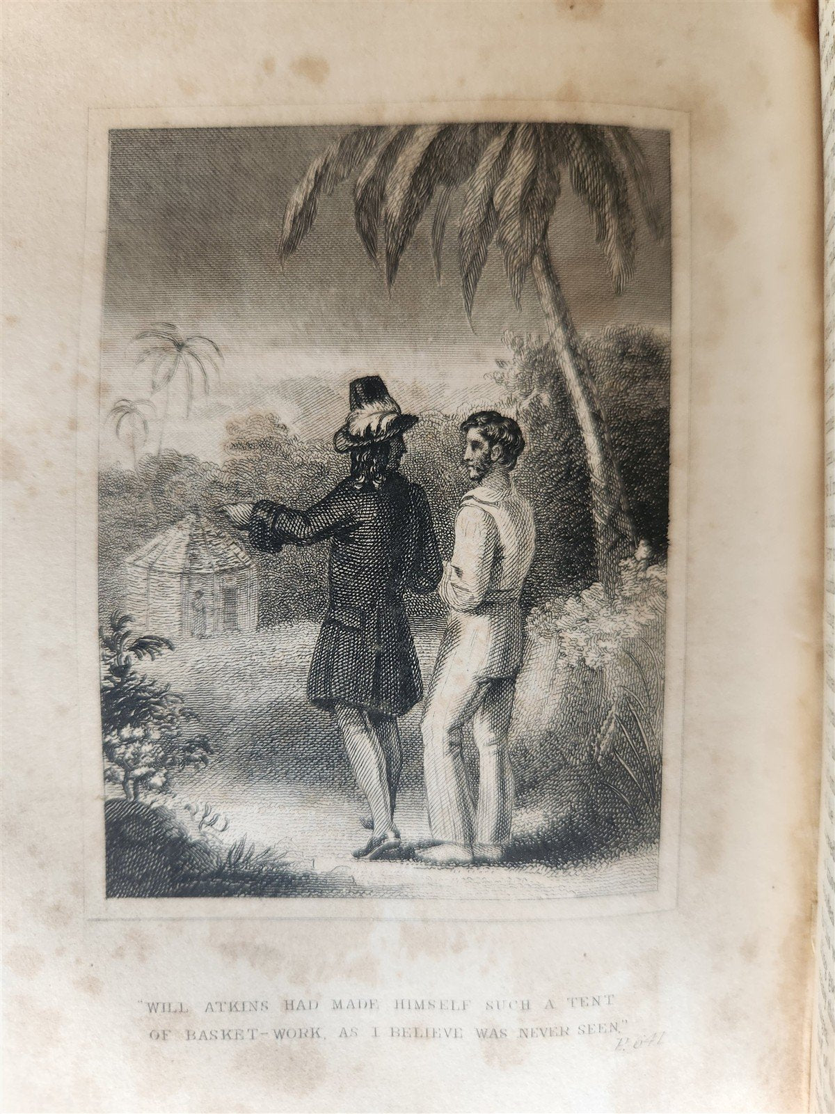 1832 SURPRISING ADVENTURES of ROBINSON CRUSOE antique ILLUSTRATED English