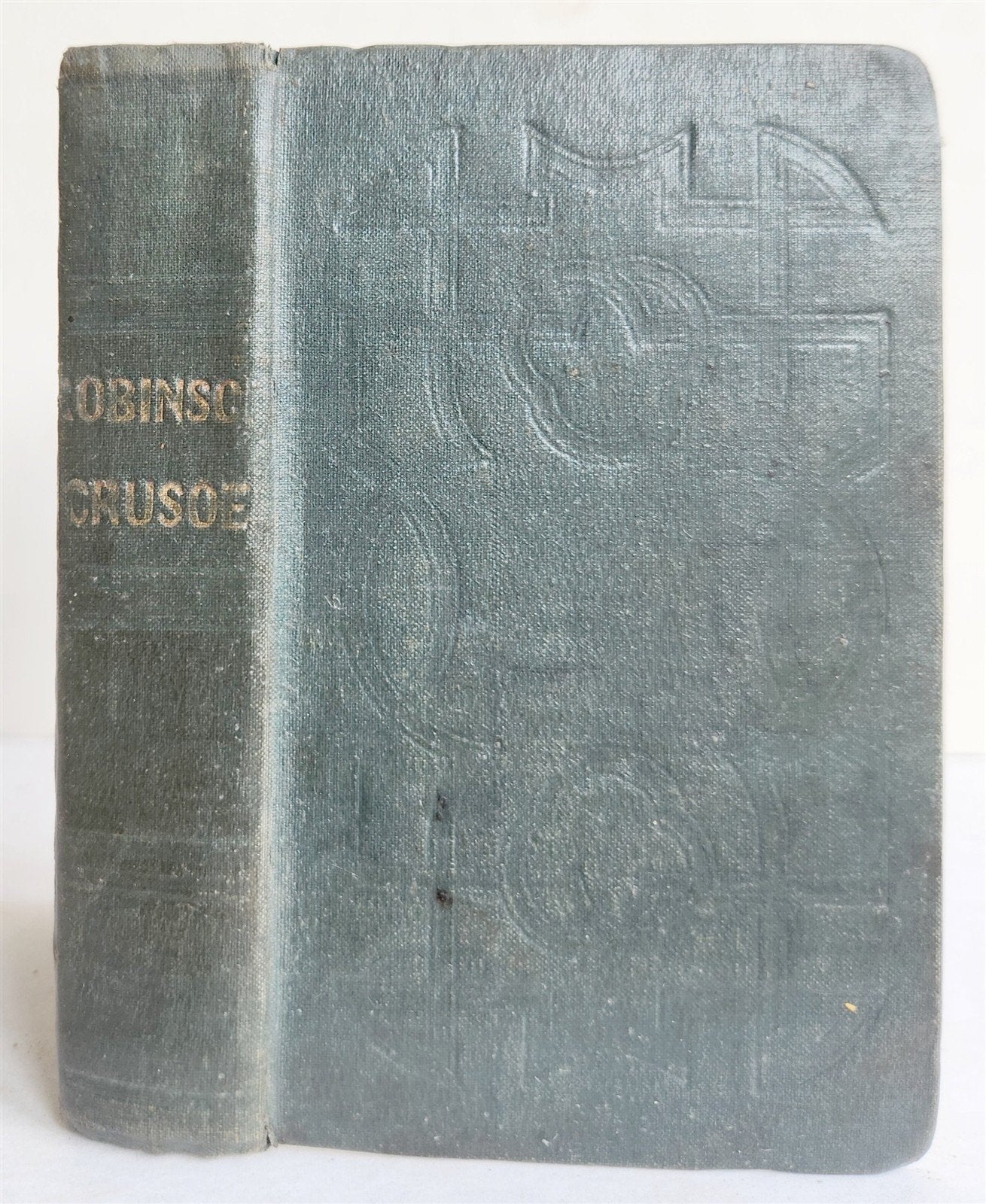 1842 LIFE AND ADVENTURES of ROBINSON CRUSOE antique in English London