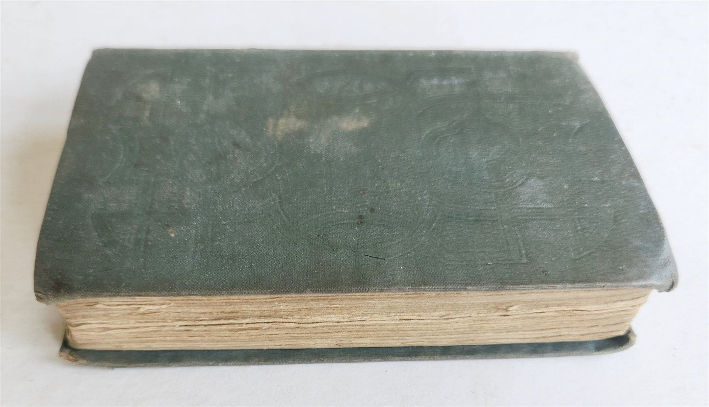 1842 LIFE AND ADVENTURES of ROBINSON CRUSOE antique in English London