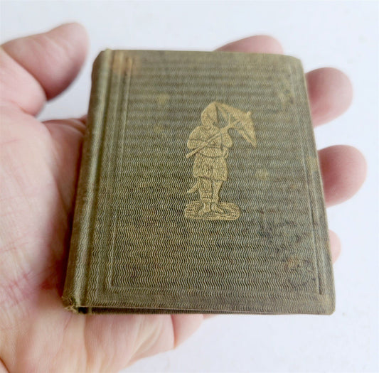 1850 LITTLE ROBINSON CRUSOE antique ILLUSTRATED English Philadelphia Americana