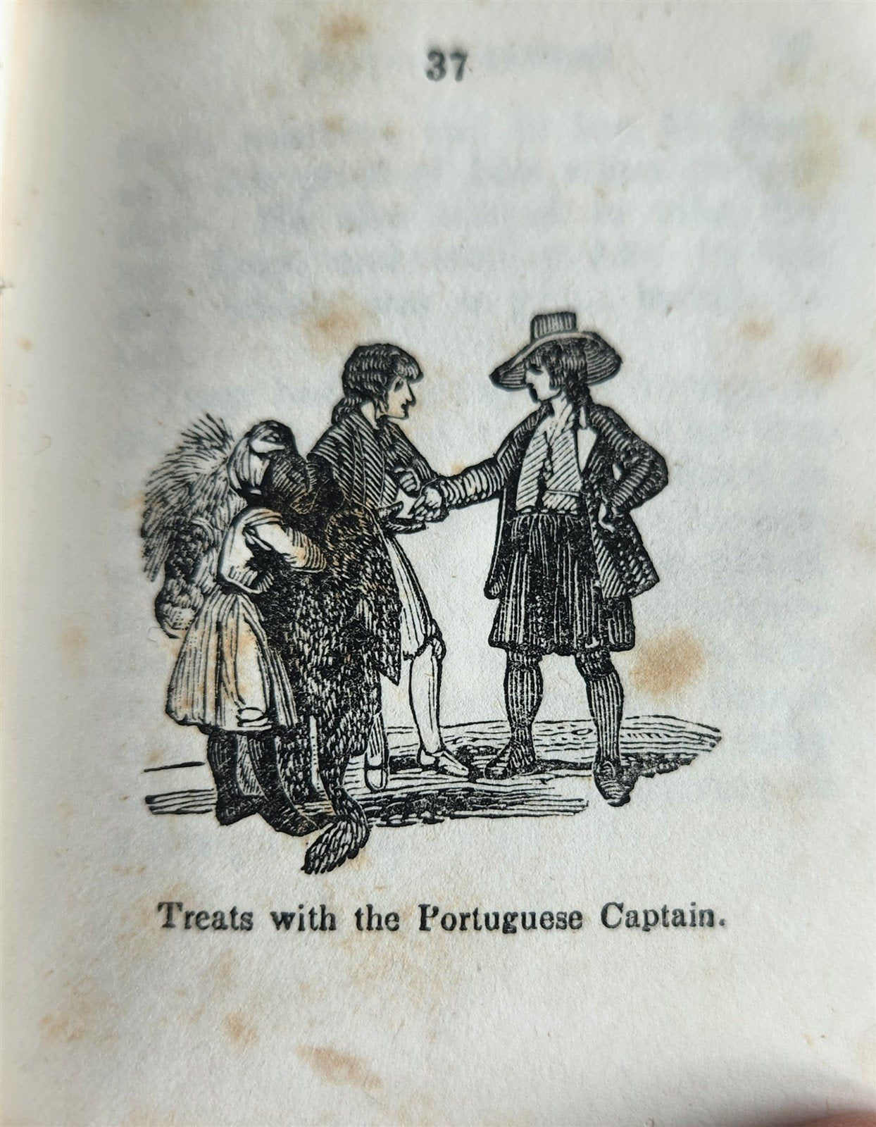 1850 LITTLE ROBINSON CRUSOE antique ILLUSTRATED English Philadelphia Americana