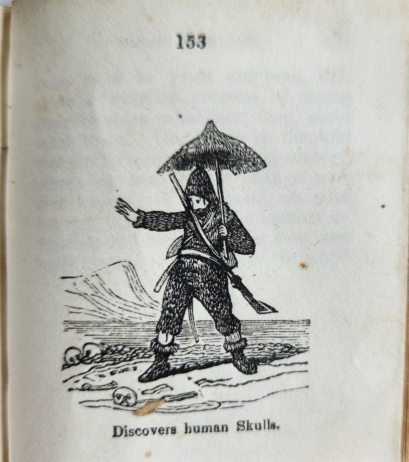 1850 LITTLE ROBINSON CRUSOE antique ILLUSTRATED English Philadelphia Americana