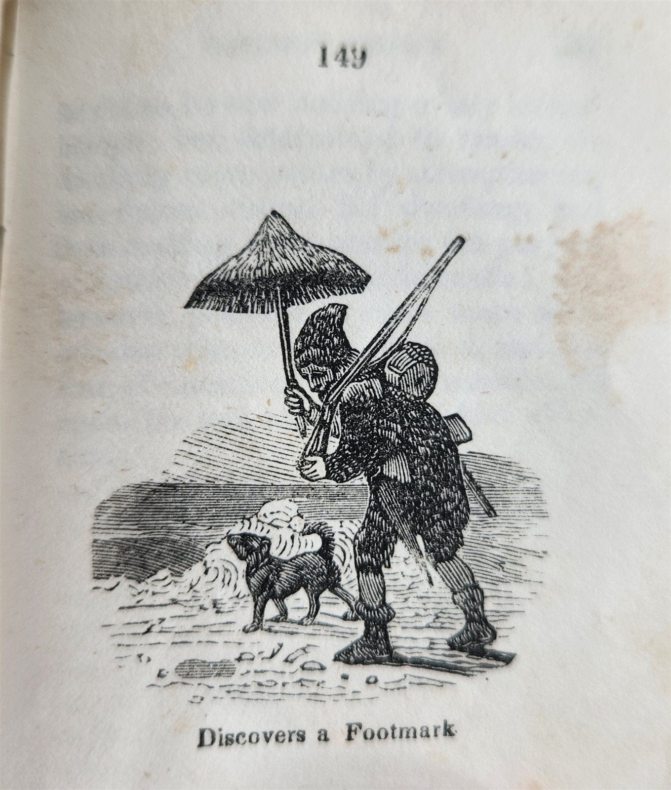 1850 LITTLE ROBINSON CRUSOE antique ILLUSTRATED English Philadelphia Americana