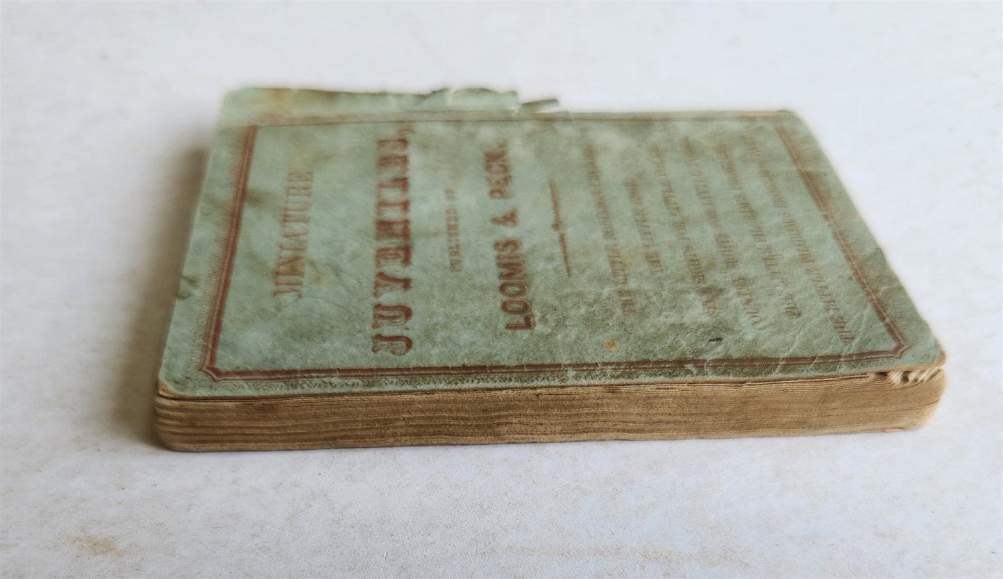 1845 LITTLE ROBINSON CRUSOE antique ILLUSTRATED English Philadelphia Americana