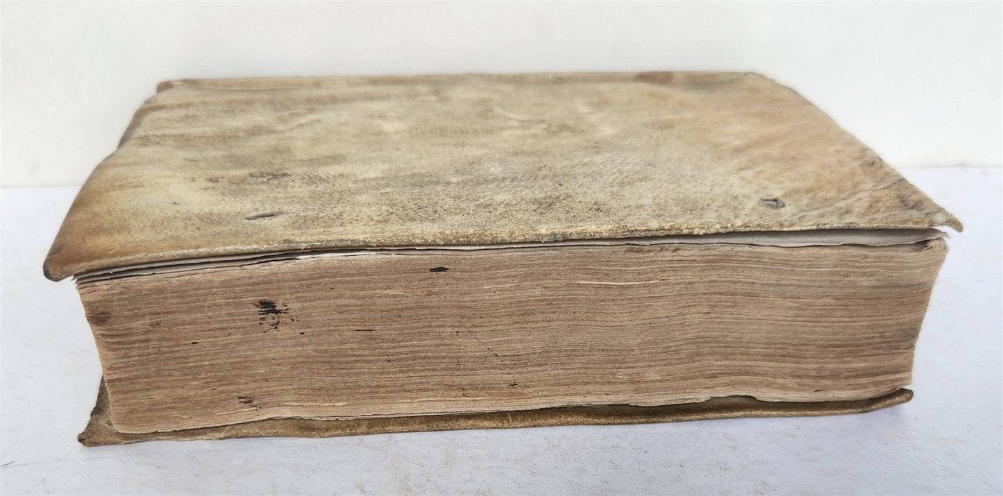 1581 Epistles of French & Italian humanists antique Pierre Bunel & Paolo Manuzio