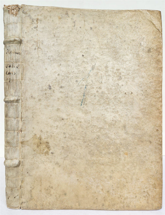 1571 LAW BOOK ROLANDO DALLA VALLE LEGAL ADVICES antique FOLIO