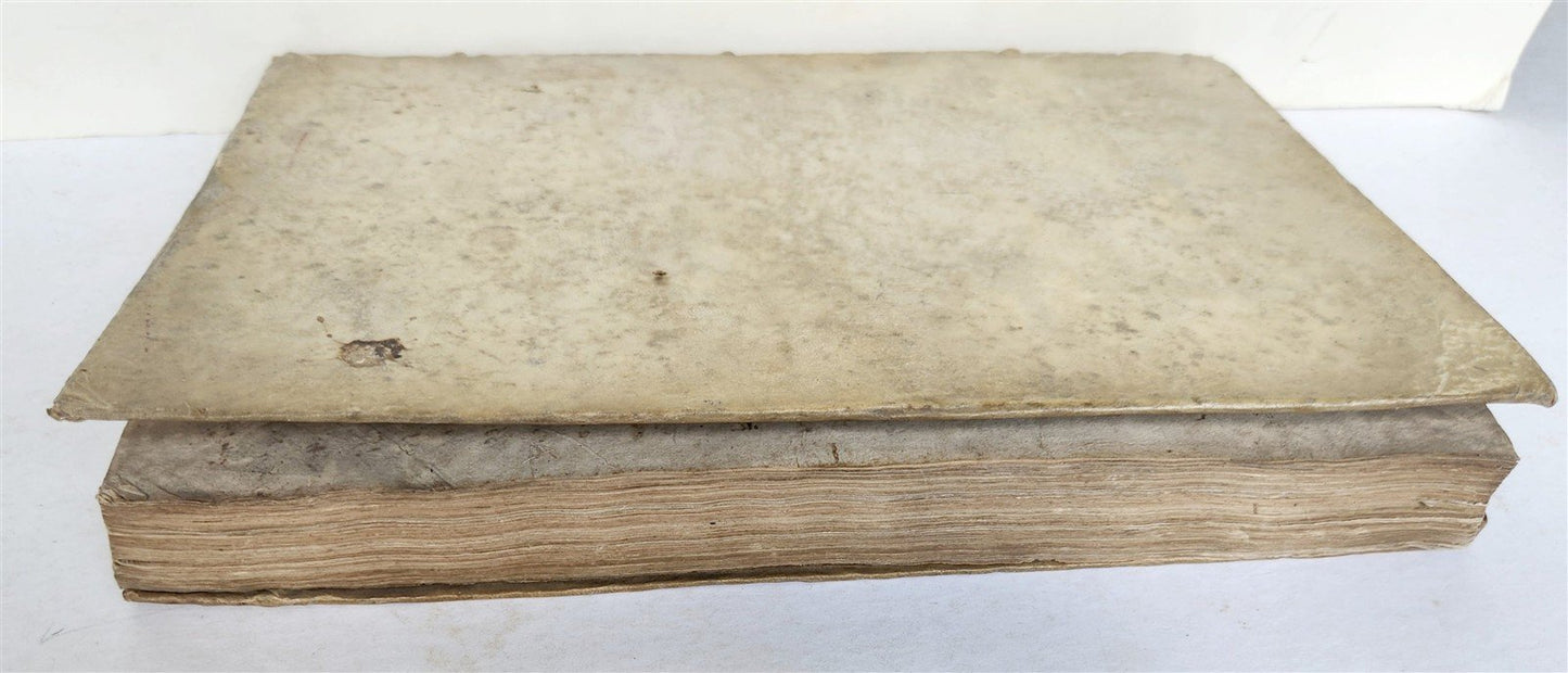 1571 LAW BOOK ROLANDO DALLA VALLE LEGAL ADVICES antique FOLIO