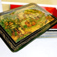 RUSSIAN MSTERA SCHOOL 1991 LARGE LACQUER BOX RUSLAN & LUDMILA vintage SIGNED