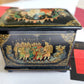 RUSSIAN PALEKH SCHOOL 1987 5 SIDES LACQUER BOX TSAR SALTAN vintage SIGNED