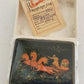 RUSSIAN PALEKH SCHOOL 1985 HAND PAINTED LACQUER BOX TROIKA vintage ARTIST SIGNED