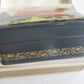 RUSSIAN PALEKH SCHOOL 1983 HAND PAINTED LACQUER BOX TROIKA vintage ARTIST SIGNED