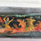 RUSSIAN PALEKH SCHOOL 1984 HAND PAINTED LACQUER BOX TROIKA vintage ARTIST SIGNED