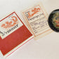 RUSSIAN PALEKH SCHOOL 1984 HAND PAINTED LACQUER PAPER MACHE BROOCH SADKO vintage