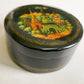 RUSSIAN HAND PAINTED LACQUER BOX vintage UNUSUAL