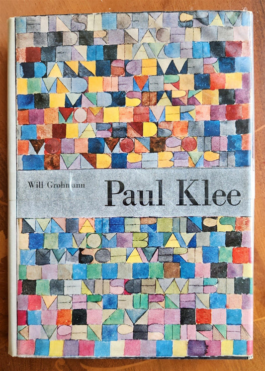 1955 PAUL KLEE by WILL GOHMANN ILLUSTRATED ART & REFERENCE ALBUM vintage