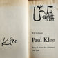 1955 PAUL KLEE by WILL GOHMANN ILLUSTRATED ART & REFERENCE ALBUM vintage