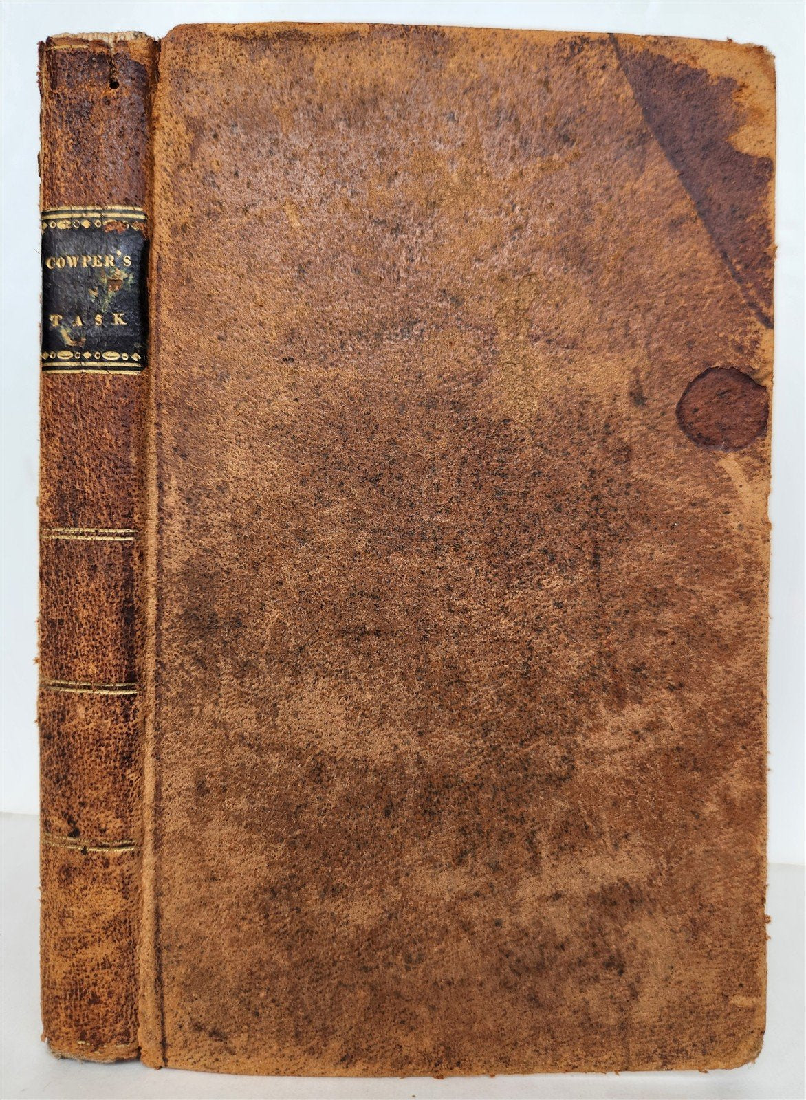 1811 THE TASK POEM by WILLIAM COWPER antique PHILADELPHIA Americana