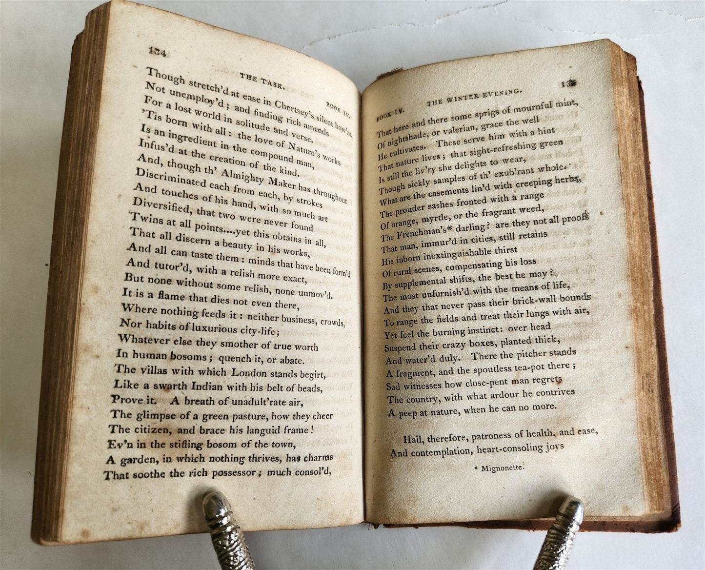 1811 THE TASK POEM by WILLIAM COWPER antique PHILADELPHIA Americana