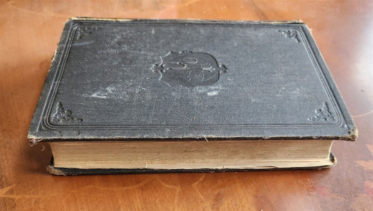 1880 TRAMP ABROAD by MARK TWAIN antique ILLUSTRATED 1st AMERICAN EDITION