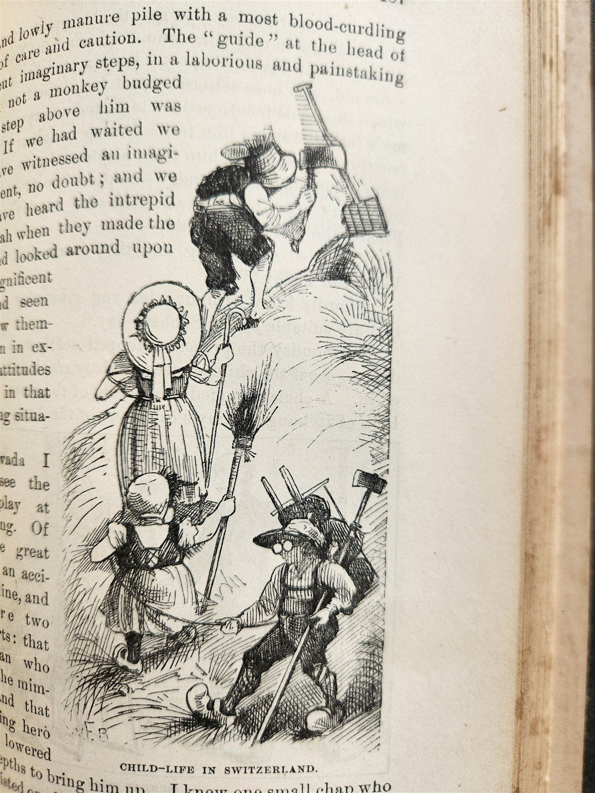1880 TRAMP ABROAD by MARK TWAIN antique ILLUSTRATED 1st AMERICAN EDITION