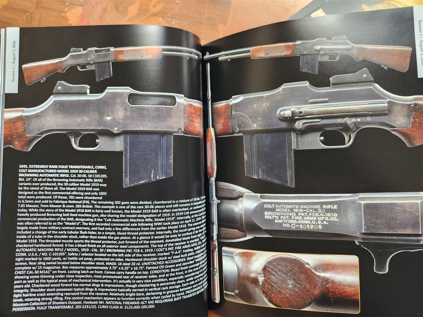 ANTIQUE PREMIER FIREARMS LOT of 5 August 2026 POULIN AUCTION CATALOGS militaria