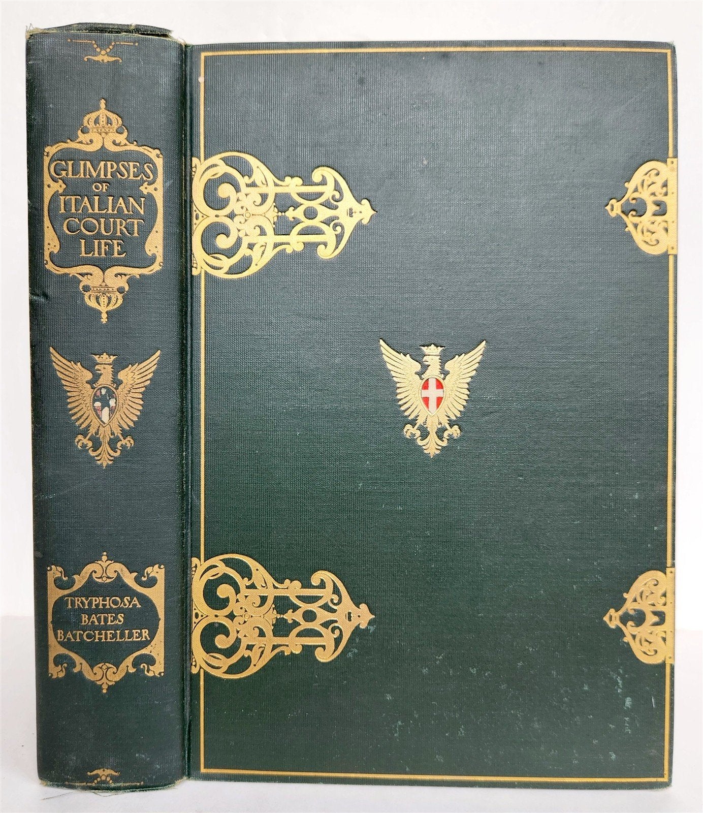 1906 GLIMPSES OF ITALIAN COURT LIFE antique ILLUSTRATED w/ 61 plates