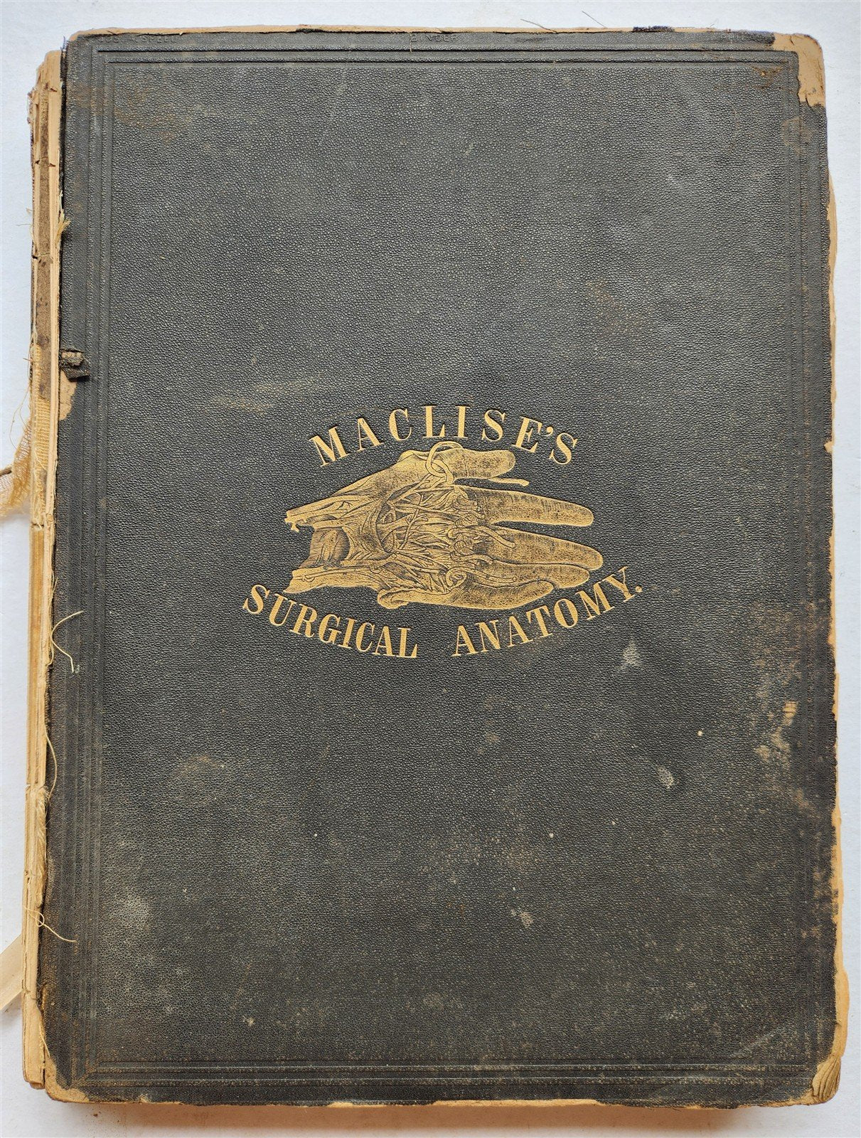 1860s SURGICAL ANATOMY by Joseph Maclise antique ILLUSTRATED w/ 68 plates