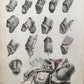 1860s SURGICAL ANATOMY by Joseph Maclise antique ILLUSTRATED w/ 68 plates