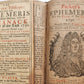 1730-38 ALMANACK BRITISH TELESCOPE Ephemeris antique ASTROLOGY ASTRONOMY English