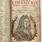 1730-38 ALMANACK BRITISH TELESCOPE Ephemeris antique ASTROLOGY ASTRONOMY English