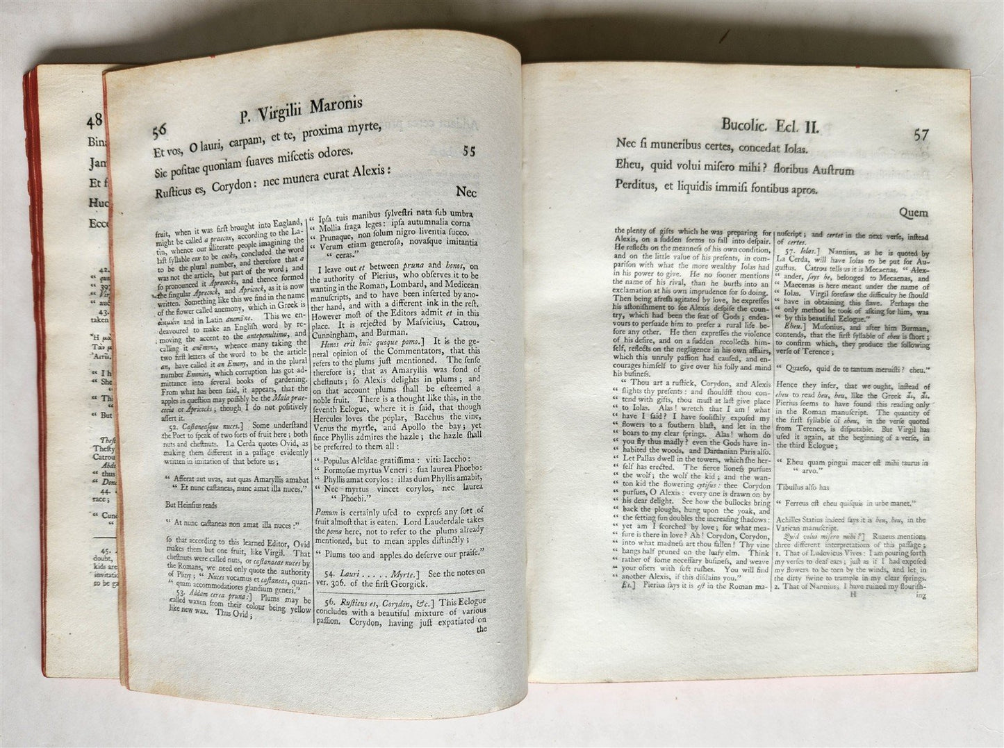 1749 Virgilius Maro BUCOLICKS of VIRGIL antique English translation ILLUSTRATED