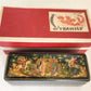RUSSIAN PALEKH SCHOOL 1984 HAND PAINTED LACQUER BOX DEAD PRINCESS vintage SIGNED