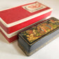 RUSSIAN PALEKH SCHOOL 1984 HAND PAINTED LACQUER BOX DEAD PRINCESS vintage SIGNED