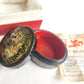 RUSSIAN PALEKH SCHOOL 1984 HAND PAINTED LACQUER BOX TROIKA vintage SIGNED