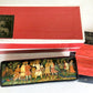 RUSSIAN PALEKH SCHOOL 1987 HANDPAINTED LACQUER BOX VILLAGE FEAST vintage SIGNED