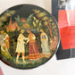 RUSSIAN PALEKH SCHOOL 1987 HANDPAINTED LACQUER BOX SNOW MAIDEN vintage SIGNED