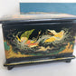 RUSSIAN PALEKH SCHOOL 1986 FIVE SIDES PAINTED LACQUER BOX RUSLAN & LUDMILA
