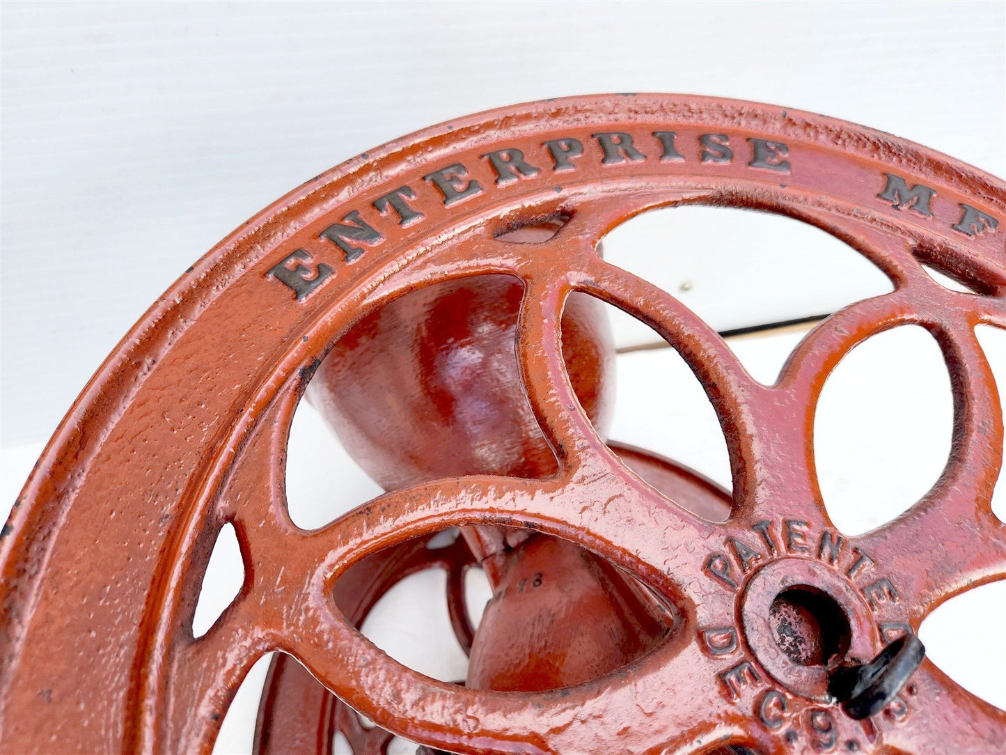 COFFEEE GRINDER MILL antique ENTERPRISE MFG CO. Philadelphia 19th CENTURY H23"