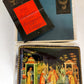 RUSSIAN PALEKH SCHOOL 1986 PAINTED on FIVE SIDES LACQUER BOX vintage ALENUSHKA