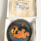 RUSSIAN PALEKH SCHOOL 1985 HAND PAINTED SIGNED LACQUER BOX vintage TROIKA