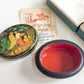 RUSSIAN PALEKH SCHOOL 1985 HAND PAINTED SIGNED LACQUER BOX vintage THE DATE