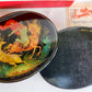 RUSSIAN PALEKH SCHOOL 1984 HAND PAINTED SIGNED LACQUER BOX vintage HINTING SCENE