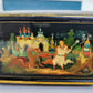 RUSSIAN PALEKH SCHOOL 5 SIDES PAINTED SIGNED LACQUER BOX vintage Zmei Gorynych