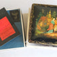 RUSSIAN PALEKH SCHOOL 5 SIDES PAINTED SIGNED LACQUER BOX vintage Zmei Gorynych